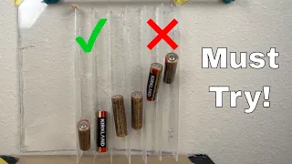 Do Batteries Weigh More When They Are Charged Crazy Battery Life-Hack They Bounce