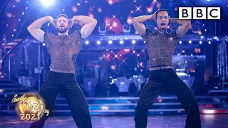 John Whaite and Johannes Radebe Jive to Higher Power by Coldplay BBC Strictly 2021