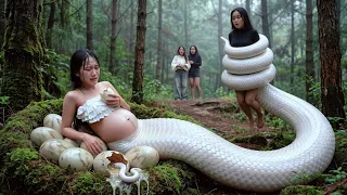 They Mixed Snake-Woman Eggs… Two Girls Met a Horrific Death! - #50 - Hmoob film 