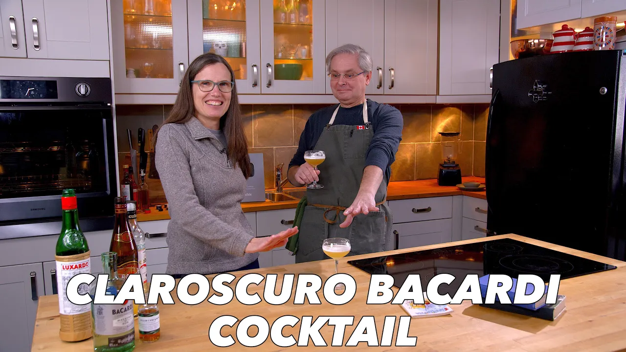 Claroscuro Bacardi Cocktail From 1938 Havana Cuba - Cocktails After Dark