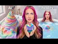 I Bought VIRAL Ai Bath Bombs then made a REAL one