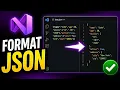 How To Format JSON In Visual Studio