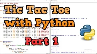 Tic Tac Toe with AI - Python Tutorial Part 1