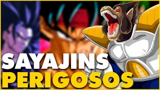 Os Saiyajins Mais Perigosos de Dragon Ball