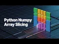 Python NumPy Array Slicing Part 83