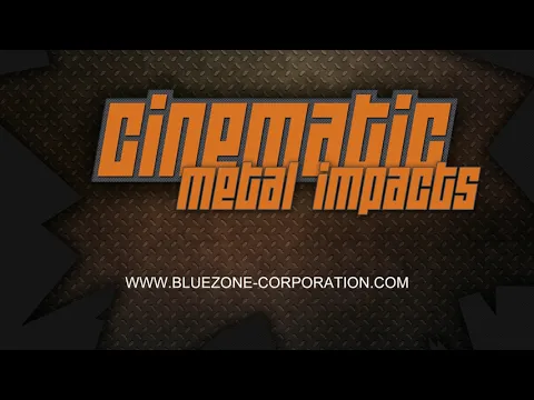Cinematic Metal Impacts - Cinematic Metal Sound Effects - Cinematic Hits - Impact Trailer Sounds