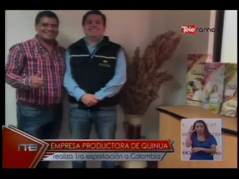 Empresa productora de Quinua realiza 1era exportación a Colombia