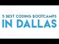 5 Best Coding Bootcamps in Dallas