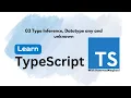 03 Type Inference Datatype any and unknown