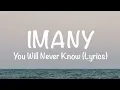 Download Lagu Imany - You Will Never Know (Lyrics)
