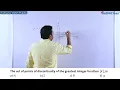 Discontinuities of Greatest Integer Function Explained KCET 12th Mathematics Limits and Continuity