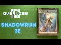 RPG Overview 82 Shadowrun 3e Know What You re Getting Into
