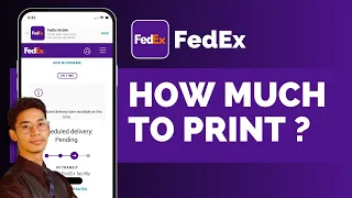 How Much Does FedEx Charge To Print