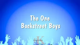 the one backstreet boys karaoke version 