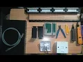 d link patch panel 24 port installation - cat 6 cable connection