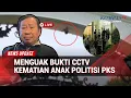 Eks Kabareskrim Kupas Bukti CCTV Kasus Kematian Anak Politisi PKS