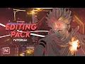 I Made An Edit Using My Editing Pack - After Effects AMV Tutorial