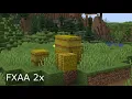 MC Anti-Aliasing Comparison OFF 2x 4x
