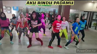 Download Aku Rindu Padamu ( kampoeng remix ) | senam kreasi | tik tok | zumba | lilac MP3