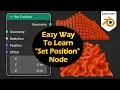 Blender 4 3 Geometry Nodes Tutorial Vertex Manipulation with the Set Position Node