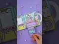 Cute unicorn house made of paper DIY
