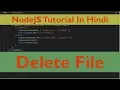 NodeJS Tutorial - 9