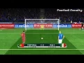 Portugal vs Italy | UEFA EURO Final | Penalty Shootout | PES 2017 Gameplay