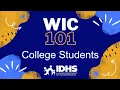WIC 101 What Do College Students Need to Know About WIC