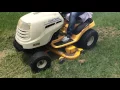 Cub Cadet LT1045 and Back Yard Black Hole