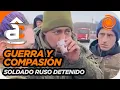Download Lagu El llanto de un soldado ruso rendido al que dan de comer los ucranianos
