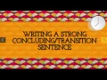 Download Lagu Writing Topic and Concluding Sentences