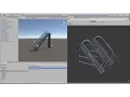 Sci-Fi Stairs Basic Version Test in Unity3d