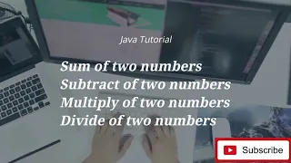 Java Program Example Sum of Two Numbers Coding With Fun