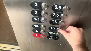 Scenic Otis Series M2 Traction Elevators At University Of Michigan Hospital PS2 Ann Arbor MI