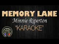 Download Lagu MEMORY LANE - Minnie Riperton (KARAOKE) Original Key