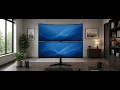 Dual Vertical Monitor Stand  for up to two 27" or 34" Ultrawide - Video 14 of 1