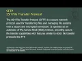 SFTP - SSH File Transfer Protocol