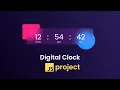 Download Lagu How To Create Digital Clock Using HTML CSS \u0026 JavaScript | Display Time Using JavaScript