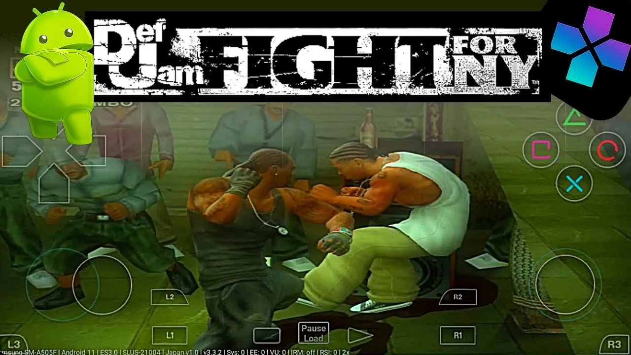 Play Def Jam Fight For NY PS2 Emulator - Damon PS2 PRO - Def Jam Fight For NY Android Gameplay 2021