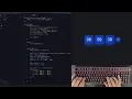 ASMR Programming - Digital clock with JavaScript and CSS