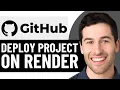 HOW TO DEPLOY GITHUB PROJECT ON RENDER 2026 FULL GUIDE