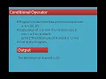 Chapter 5 Python - Variables and Operators