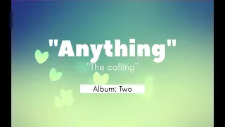anything the calling lyrics 