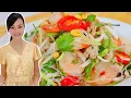 Thai Glass Noodle Salad Recipe Yum Woon Sen by CiCi Li