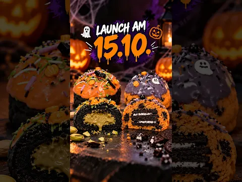 2 neue Halloween Cookie Bombs 🎃 #pepelini #shorts #halloween #cookies #behindthescenes #food