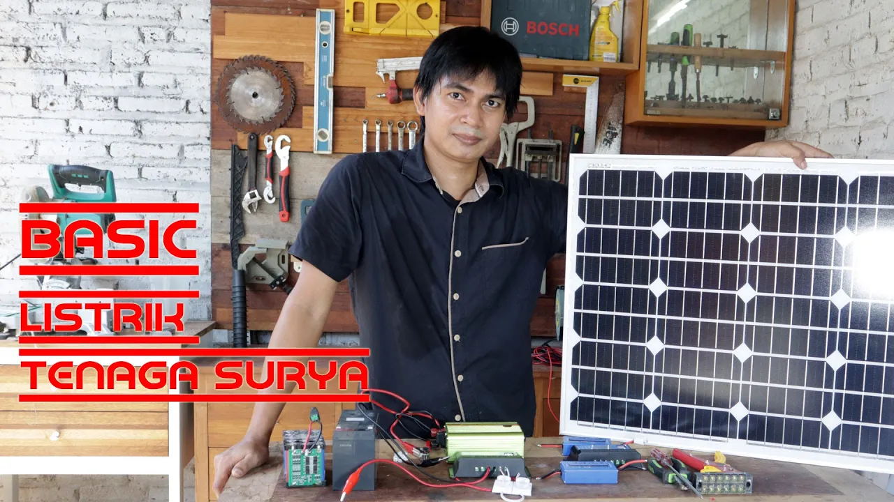 cara membuat panel surya mini dari hape bekas