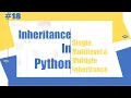 Python Tutorial - 18 Inheritance in Python Python for Beginners Learnerea