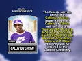 Callistus Lucien Medium Obituary
