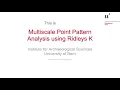 23 - Multiscale Point Pattern Analysis using Ridleys K