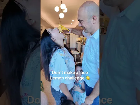 Don’t make a face Lemon challenge 🍋